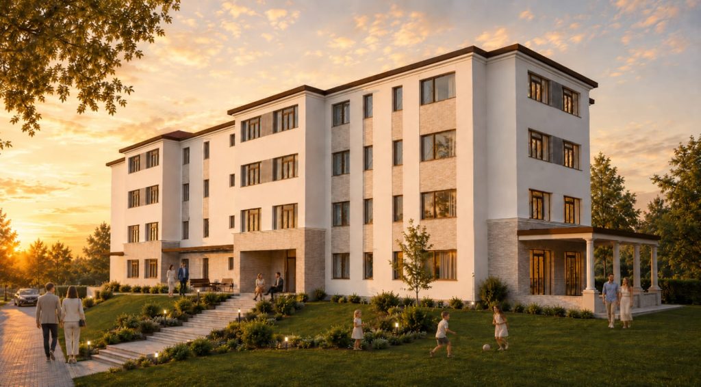 Etapa nouă · terasa de la parter